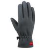 Men Winter Polar Fleece Silica Gel Non Slip Touch Screen Driving Mitten Plus Velvet Thick Warm Sport Cycling Glove Accessories