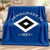 Hamburger SV Decke Flanelldecke Weiche Gemütliche Plüschdecke für Sofa Bett Leichte Heimdekoration Outdoor Camping