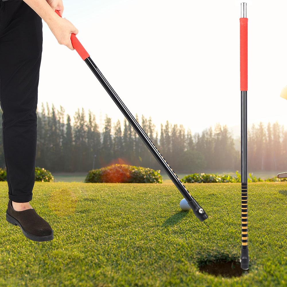 Gumowy Metalowy Lakier Piecowy Odporny na Korozję Kij Treningowy do Ćwiczenia Zamachu Golfowego Trener Kij Uderzeniowy