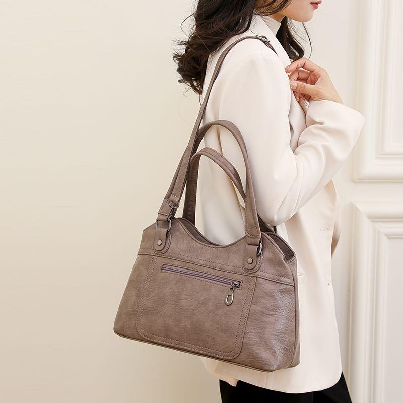 Women's Bag Fashionable Crossbody Hand-held Tote, Commuting Simple Temperament Shoulder Bag