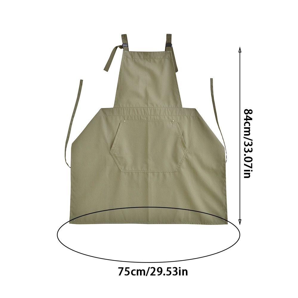 Durable Antifouling Kitchen Apron Waterproof Breathable Cooking Aprons Oilproof Wear-resistant Restaurant Uniform Household
