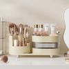 Cosmetic Organizer Makeup Storage Box Desktop Dustproof Rotating Pen Holder Layers Large Capacity Jewelry Lipstick Makeup Boxes