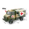 Liga de metal carro relógio simulação militar tanque armado veículo blindado caminhão de brinquedo das crianças modelo helicóptero