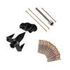 Floor Repair Kit Wood Under Carpet Squeak No More Woodworking Project Supplies with 5 Tools 50 Screws