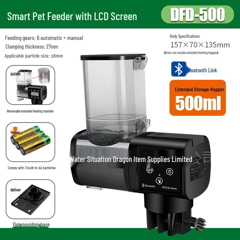 Jebo Smart Aquarium Feeder: Large Capacity Timer for Ornamental Fish