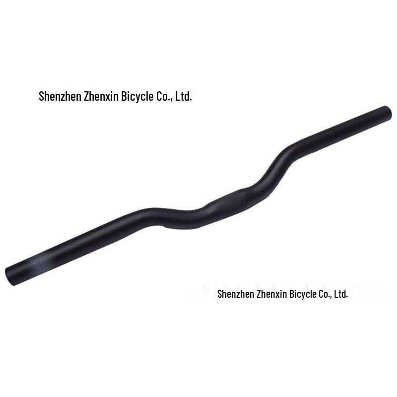 Aluminiumslegering Fixed Gear Svale Styrestang, 25,4 mm Horisontal Design