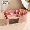 Makeup Brush Storage Box - High-end, Rotatable with Drawers, Multi-functional Storage Box for Organizing Miscellaneous Items