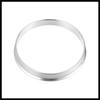 4pcs OD 66.6mm to ID 63.4mm Aluminum Alloy Car Auto Hub Centric Rings Wheel Bore Center Spacer Replacement Durable Material