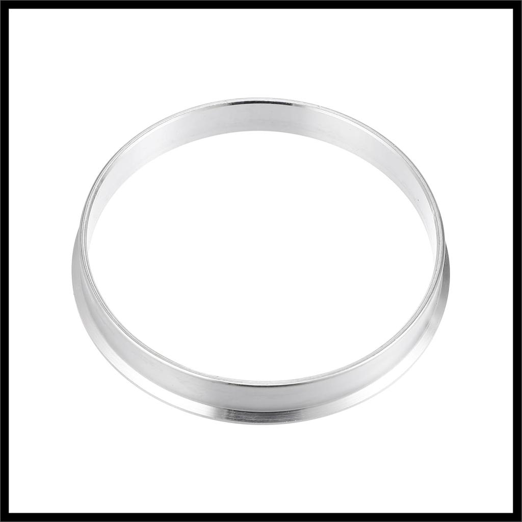 4pcs OD 66.6mm to ID 63.4mm Aluminum Alloy Car Auto Hub Centric Rings Wheel Bore Center Spacer Replacement Durable Material