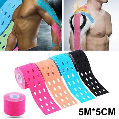 1 Rolle 5 m x 5 cm elastisches Sportpflege-Kinesiologie-Physiotherapeutisches Muskelband