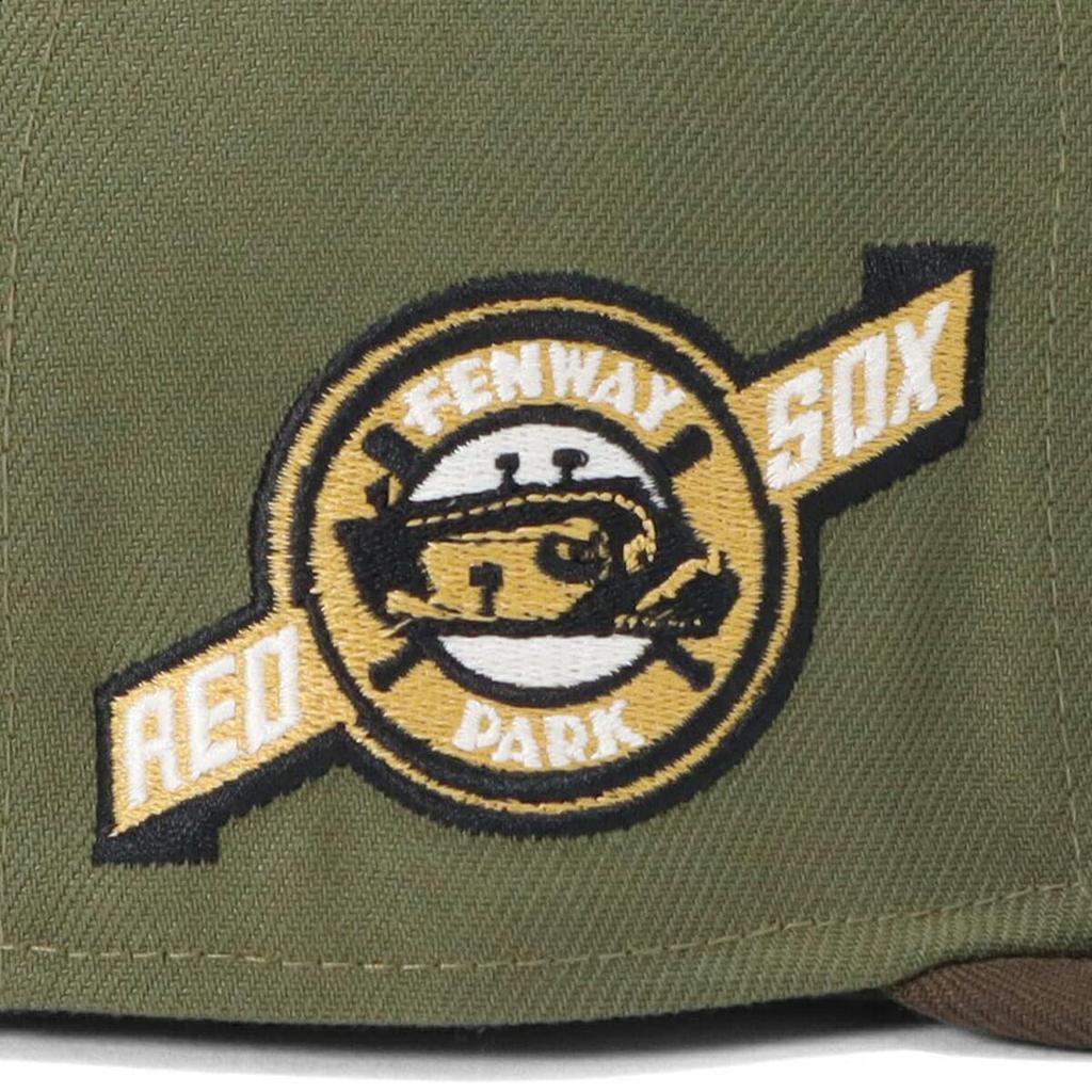 New Era 59FIFTY Cap 71002045 NER36C0057 BOS New Era Cap MLB ONSPOTZ Special Edition SIDE PATCH 2Tone UNDER VISOR SNEAKERS Boston Red Sox MLB Straight