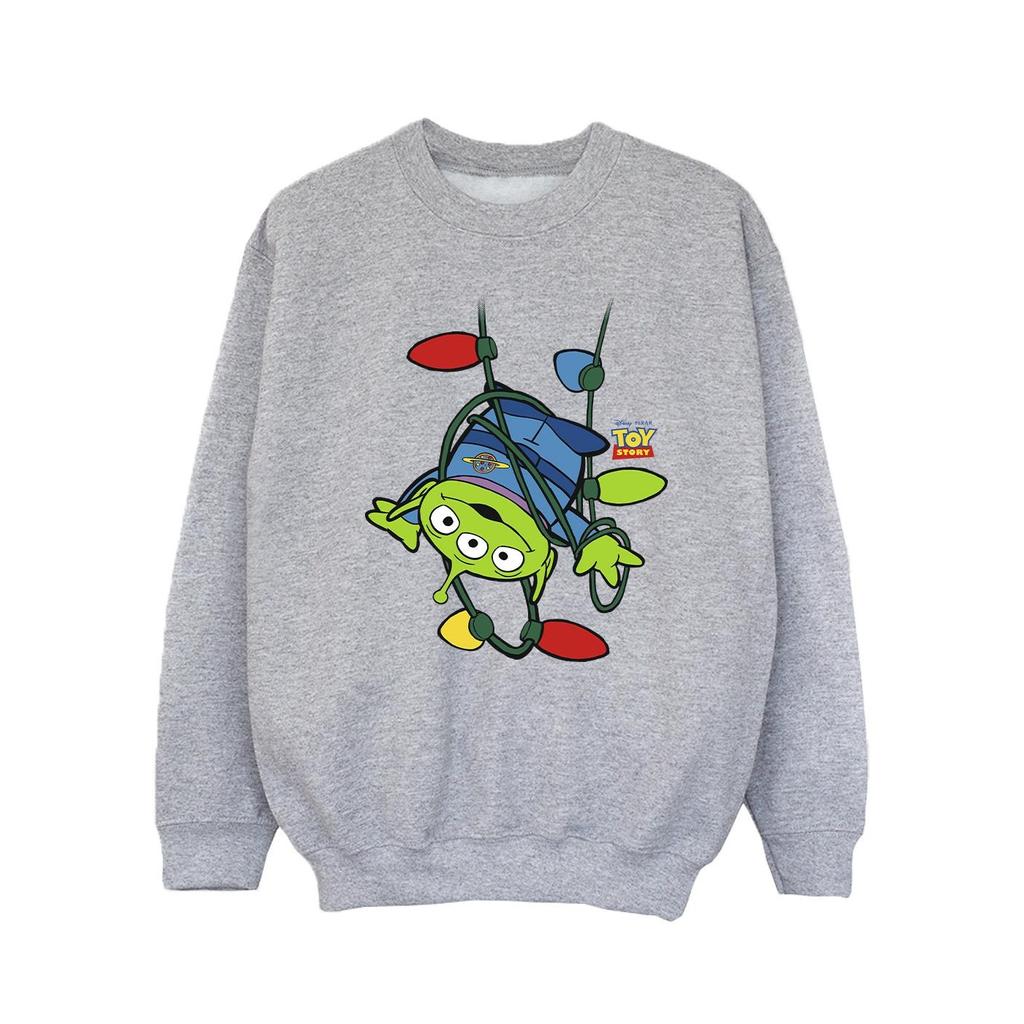 Disney Bluza dziewczęca Toy Story Christmas Lights Aliens