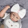 Big Bow Hat for Newborn Baby Spring and Autumn Cute Knit Pullover Hat for Children