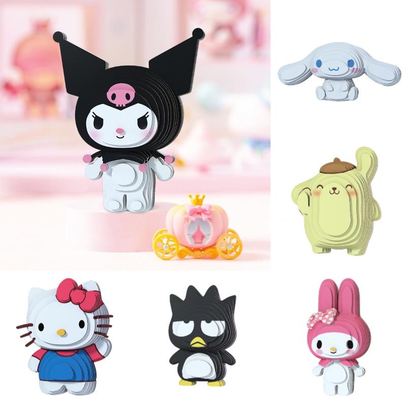 Cute Cartoon Sanrio 3d Paper Puzzle Toy For Children Wholesale