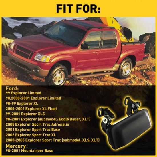Exterior Door Handle Fits 1998-2003 Ford Explorer Front Driver Or Passenger Side