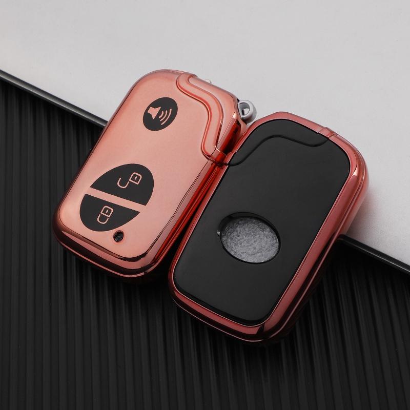 Soft Tpu Car Key Fob Cover Case Smart Remote Shell Holder For Byd S6 S7 G3 L3 M6 L6 E6 F0 F3 3 Buttons Keychain Protector