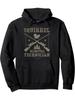 Squirrel Removal Technician Squirrel Hunting Squirrel Hunter Pullover Hoodie Gifts for Mom Dad Friends Loose Fit Pullover Black