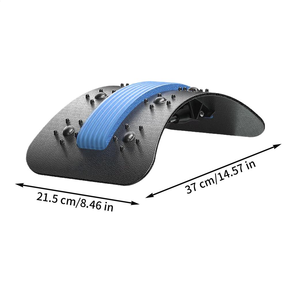 Back Arch Stretcher Lower Back Cracking Device Lumbar Massager Traction Device For Body Meditation Exercise Men Women Athletes