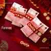 Engagement Wedding Gift Cash Seal: Double Happiness Betrothal Money Sleeve Bundle