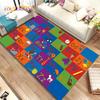 ABC Cartoon Kids Sala giochi Alfabeto Bambini che gattonano Tappeto per la prima educazione, tappeto per soggiorno, camera da letto, divano, tappetino antiscivolo