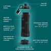 Bouteille de rangement à compartiment pour cacher des boissons Gobelet de boisson en plastique durable