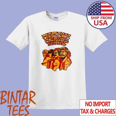 Creedence Clearwater Revival Men's White Size S To 5XL