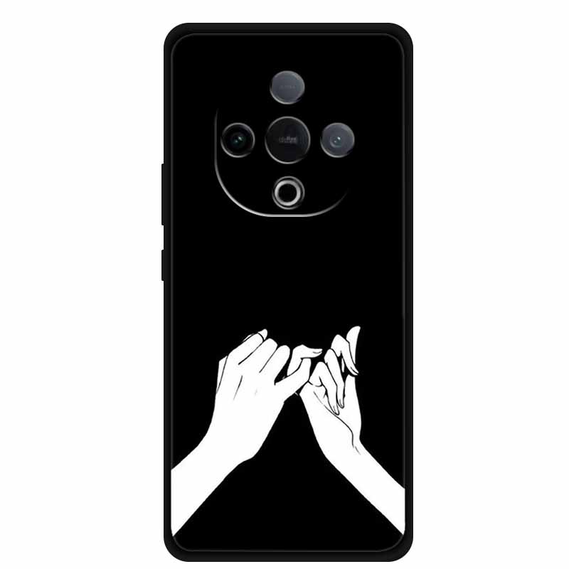 For Vivo Y300 Case 6.77” Wolf Lion Tiger Cat Capa Silicone TPU Soft Back Cover Black Cases For Vivo Y300C Case Shockproof Shell