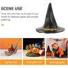 Bottle Witch Hat Toppers 24PCS Miniature, Witch, Halloween & Mini Doll House Decor