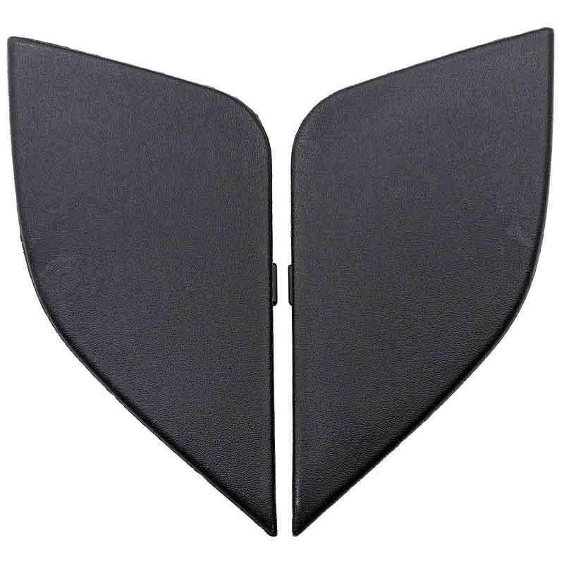A Pair of Car Front Bumper Towing Hook Eye Cover Fit For Toyota RAV4 2016 2017 2018 #532860R080, 532850R080