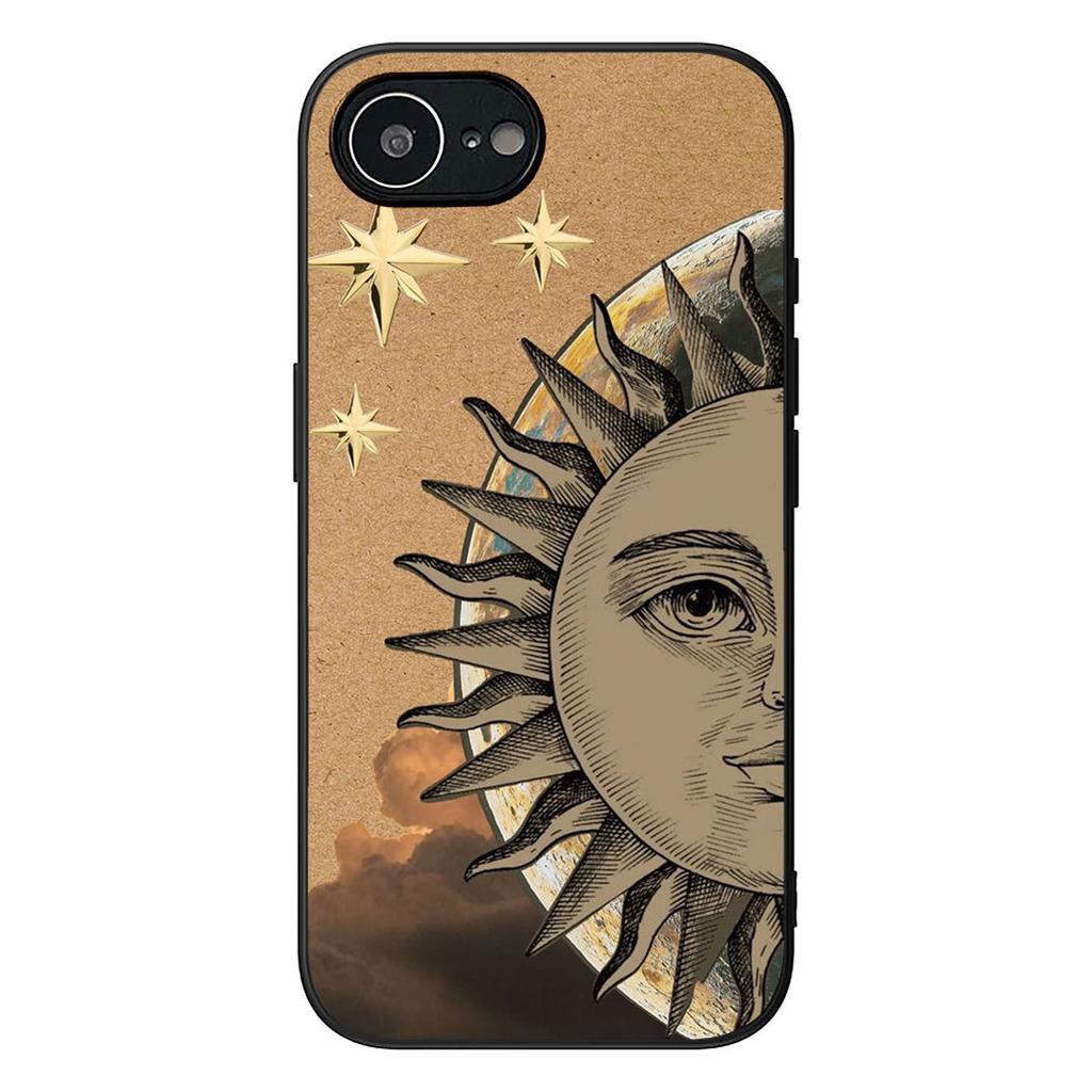 Witches Moon Totem Divine Witch Sun Face Cover for Samsung Galaxy S22 S21 S20 FE Ultra Plus A35 A36 A37 A33 A34 A04 A71 Case