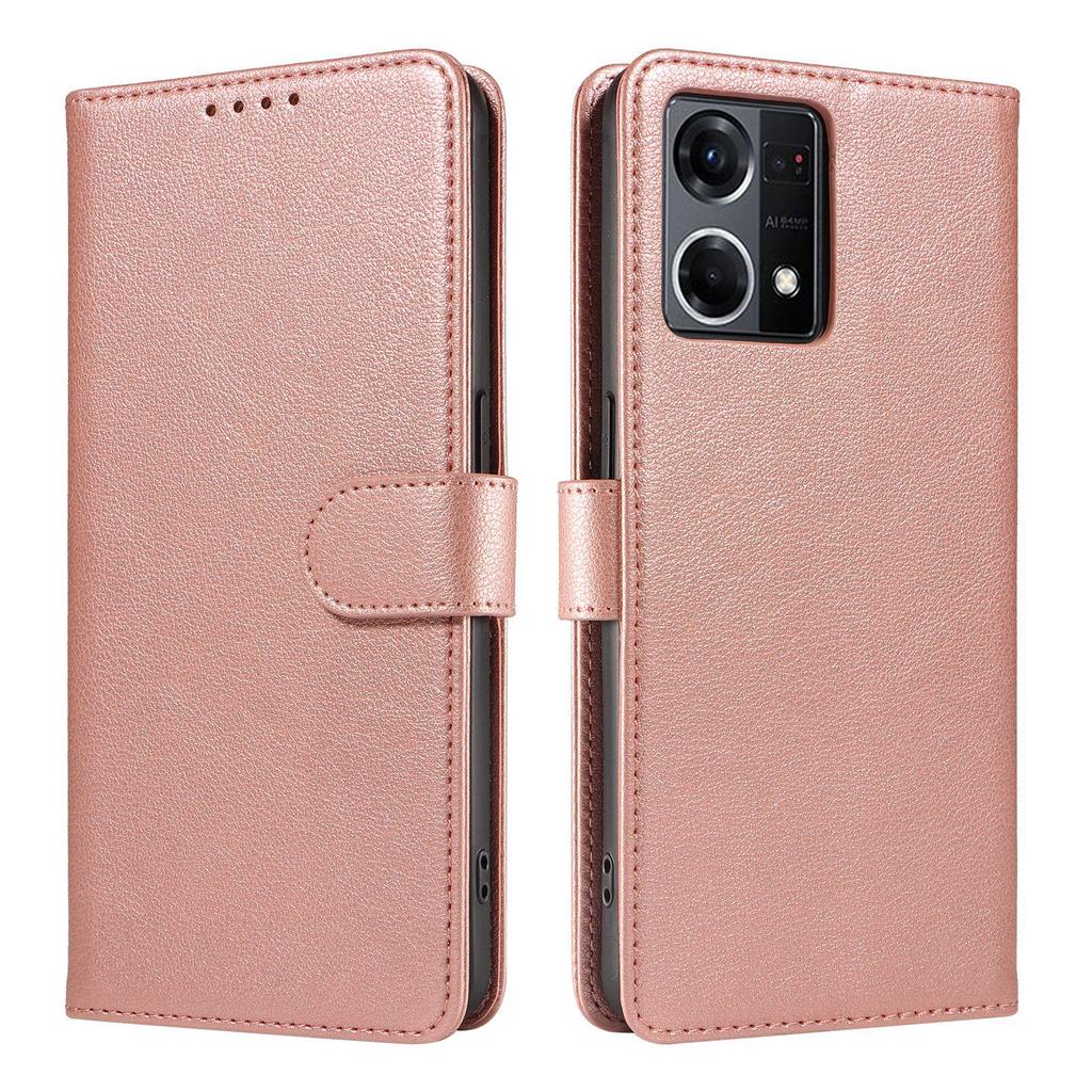 OPPO A60/Find X8 Leather Flip Case with Stand, 4G/5G Compatible Protective Cover