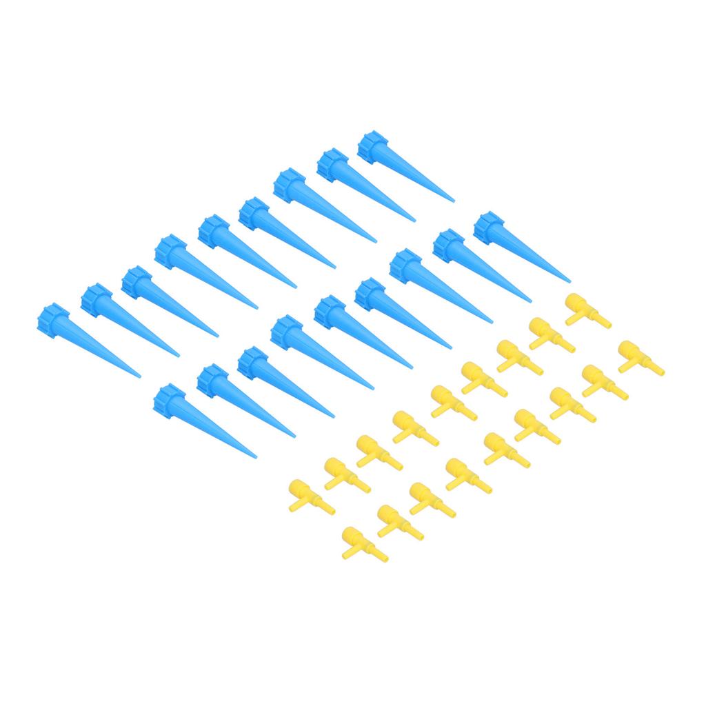18PCS Self Watering Spikes Automatic Plant Watering Devices with Control Valve SwitchBlue