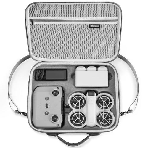 STARTRC DJI Neo Case, Storage Case for Drone Neo Fly More Combo, Waterproof Shoulder Bag, RC-N3/N2 Accessory Organizer, Portable Travel Case, 3 Batter
