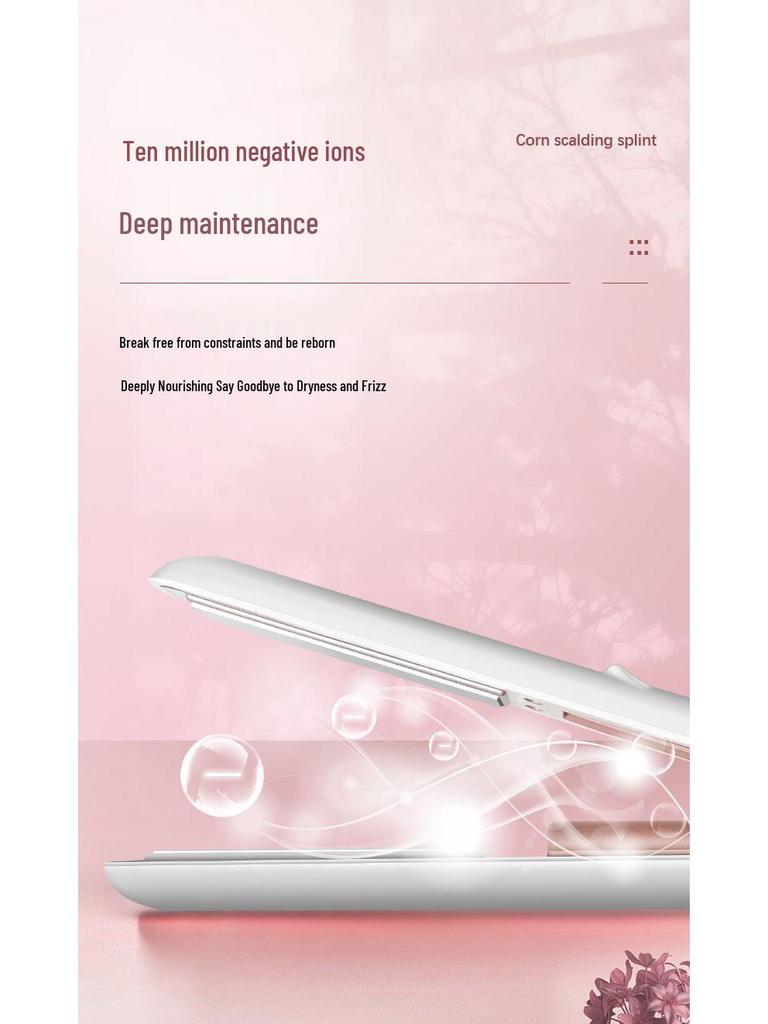 Wireless Charging Mini Hair Straightener & Curler