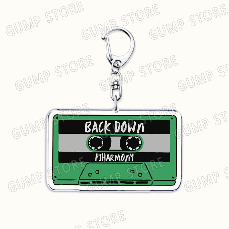 Kpop Band P1h Keychains for Women Accessories Jiung Jongseob Theo Soul Intak Yoon Keeho Keyring Fans Friends Gifts