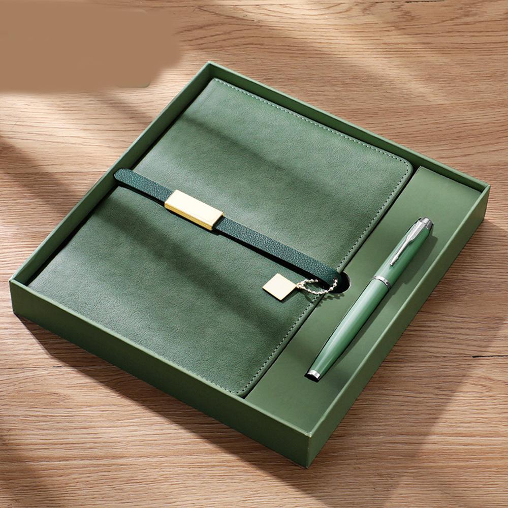 (Logo lze gravírovat) Obchodní zápisník A5 s přezkou, studentský zápisník, zápisník z jednání s dárkovou krabičkou, diář, zápisník předmětů