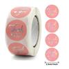 100-500pcs Thank You Wedding Decoration Sticker Hot Laser Rainbow Glitter Waterproof Sticker Birthday Party Gift Sealing Glue