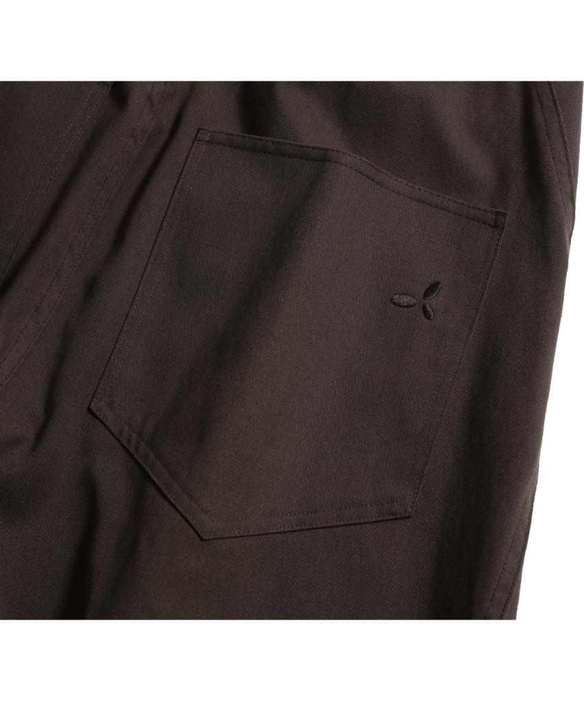 Bipitudiseuodeo Side Cut Bermuda Pants Brown