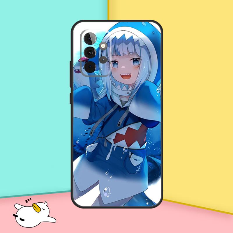 Gawr Gura Hololive Anime Hülle Für Samsung Galaxy A36 A56 A16 A33 A13 A23 A52 A32 A12 A54 A34 A14 A53 A15 A35 A55 A17