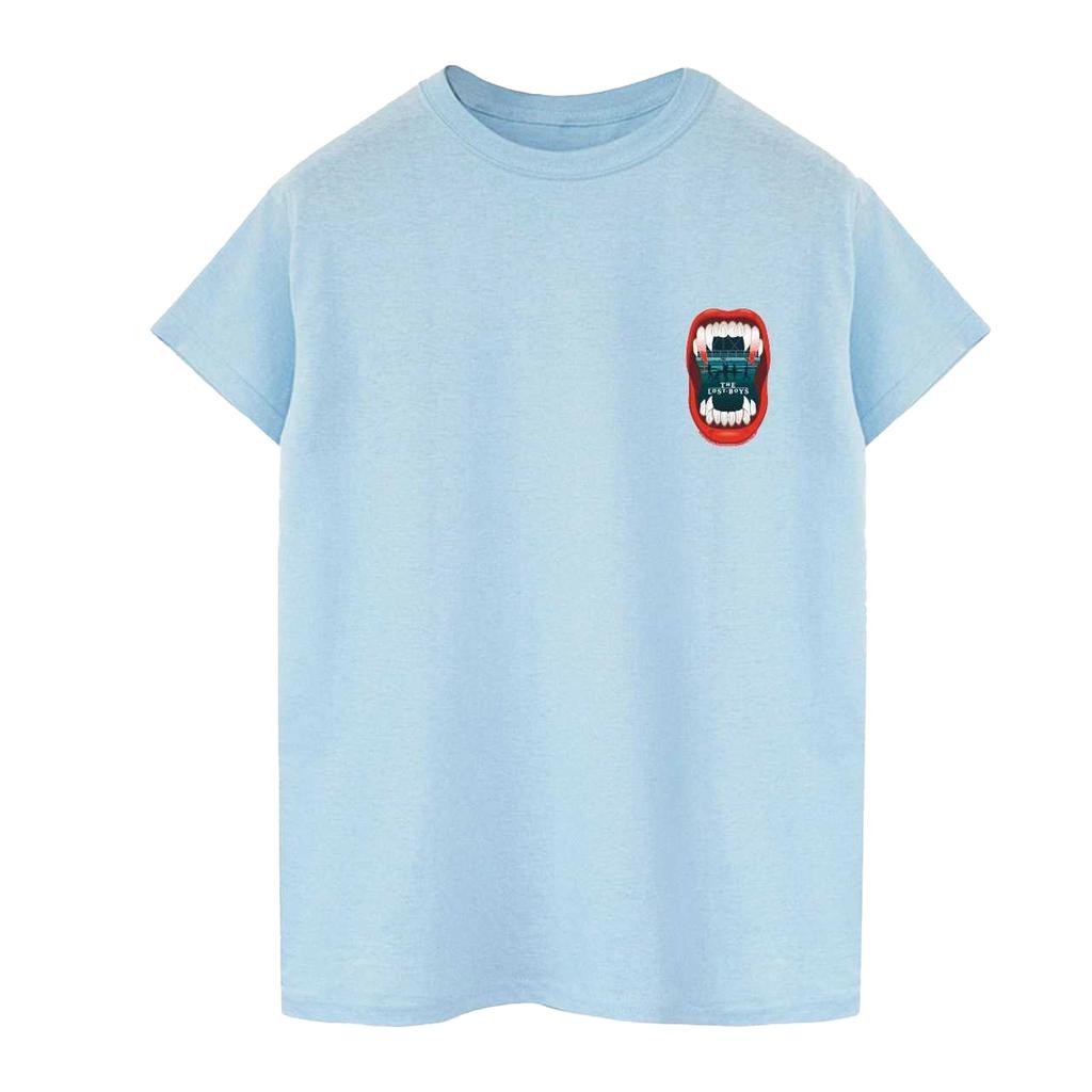 The Lost Boys Damen/Damen Zähne Tasche Baumwolle Boyfriend T-Shirt