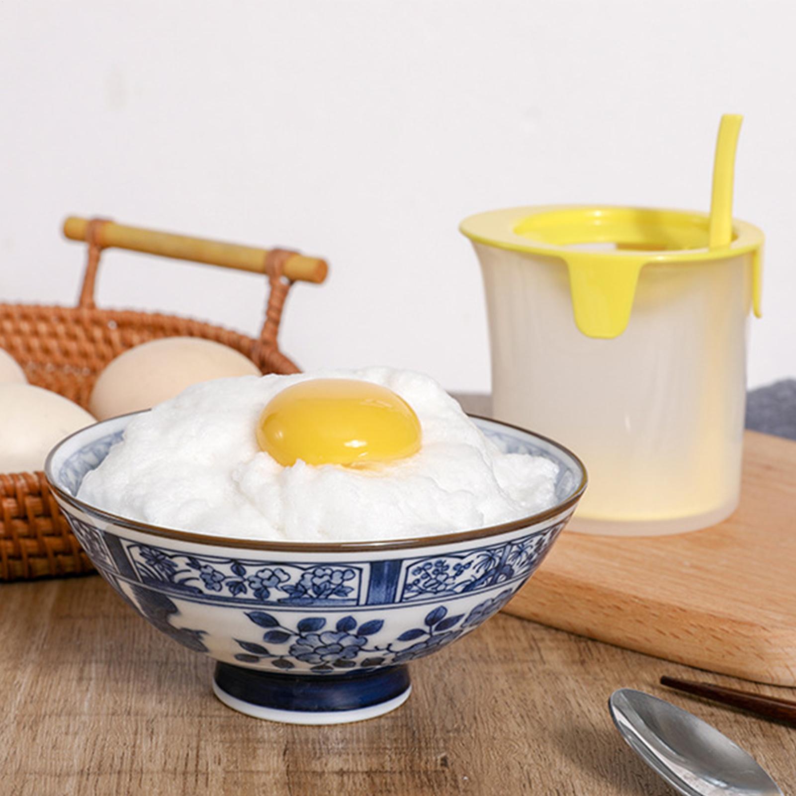 Egg Strainer Multifunctional Manual Baking Gadgets Egg Divider Kitchen Gadget For Family Friends Baker Enthusiast Home Kitchen CN