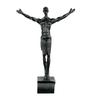 Kletterathlet Mann Kunst Sport Wandbehang Ornamente Hausfiguren Miniaturfiguren Kletterer Mann Harzskulpturen Statue