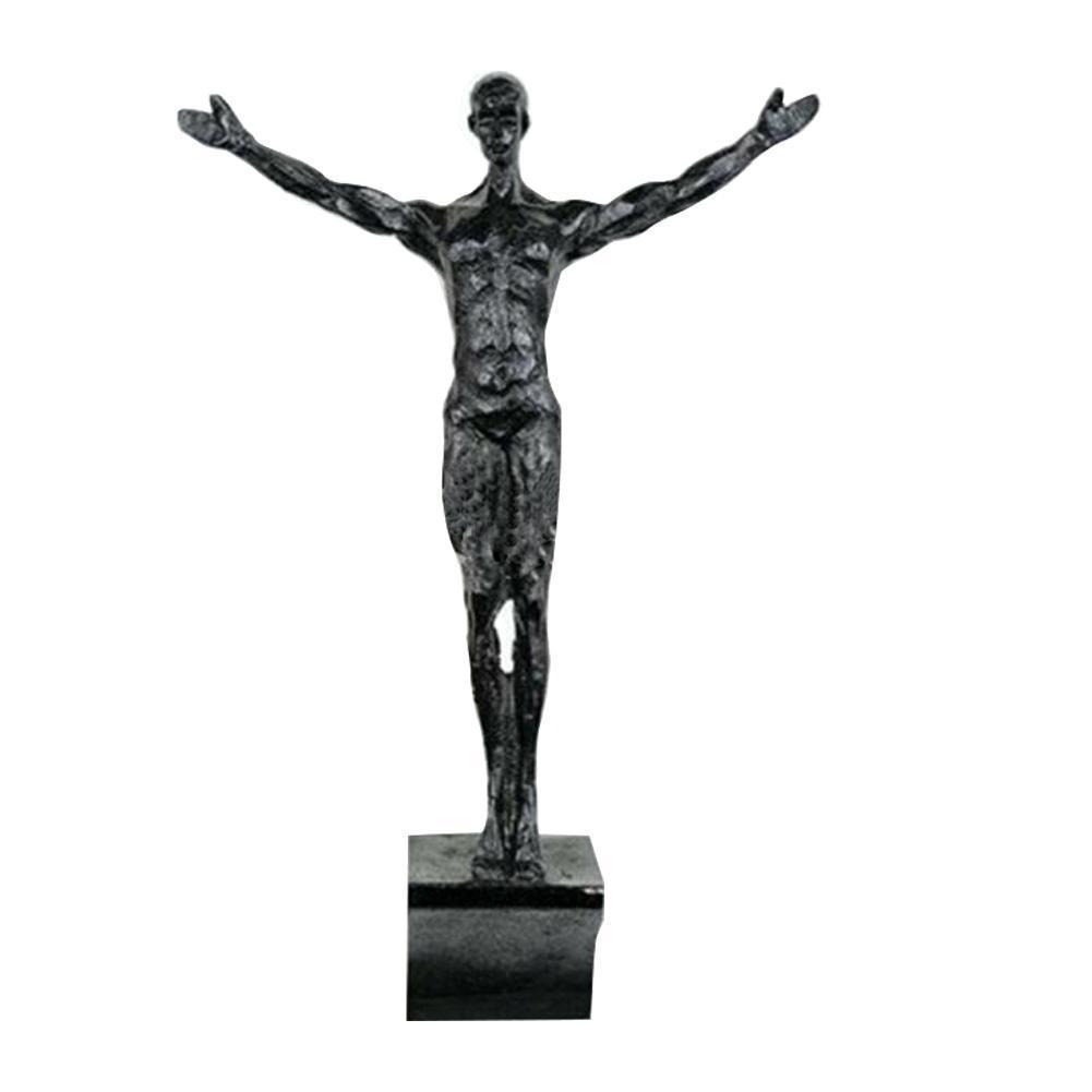 Kletterathlet Mann Kunst Sport Wandbehang Ornamente Hausfiguren Miniaturfiguren Kletterer Mann Harzskulpturen Statue
