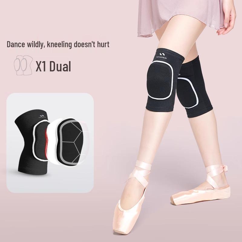 Dance & Sports Anti-Collision Knee Pads - Thickened Sponge for Yoga, Jazz, Street Dance, Knee Protection