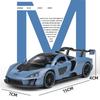 1/32 Scale Senna Alloy Cars Models Diecasts Metal Toys Vehicles Model Simulation Sound And Light Collection Kids Birthday Gifts
