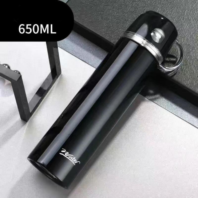 304 Insulation Cup Large-capacity Double-layer Stainless Steel Boys and Girls Students Portable Rope Outdoor Insulation Water Cup