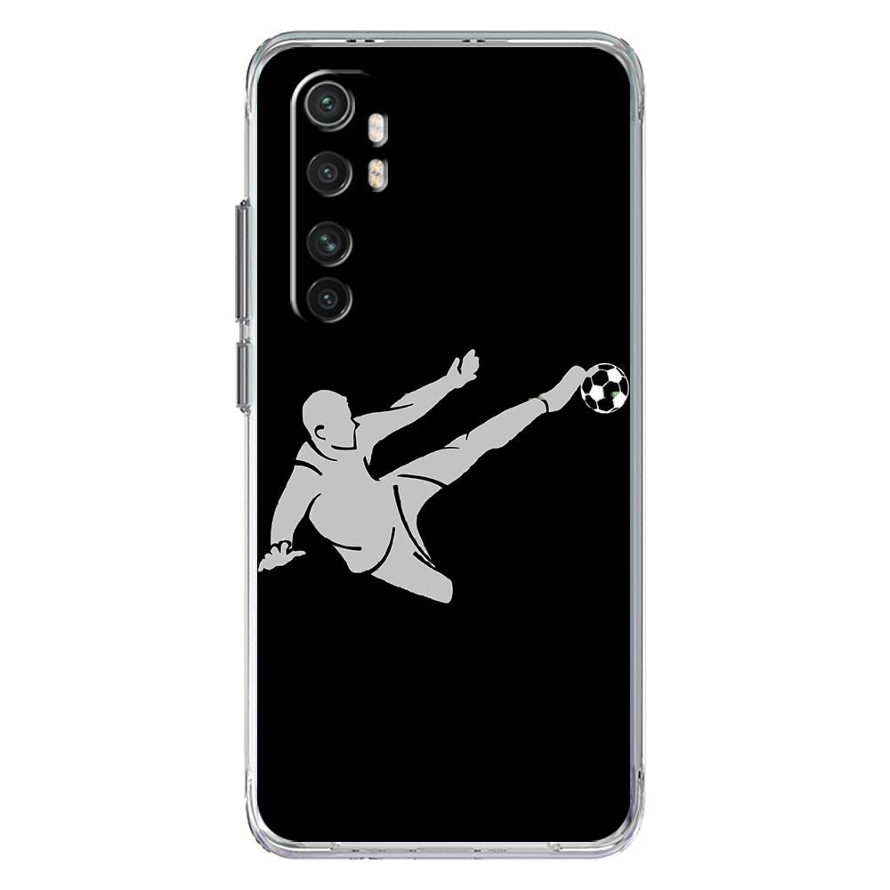 Football Player Soccer Art Phone Case For Xiaomi Mi 12T 10 12 Lite 11 Ultra 11X 11T Pro Poco X4 X3 NFC F3 M3 M4 5G Clear Cover