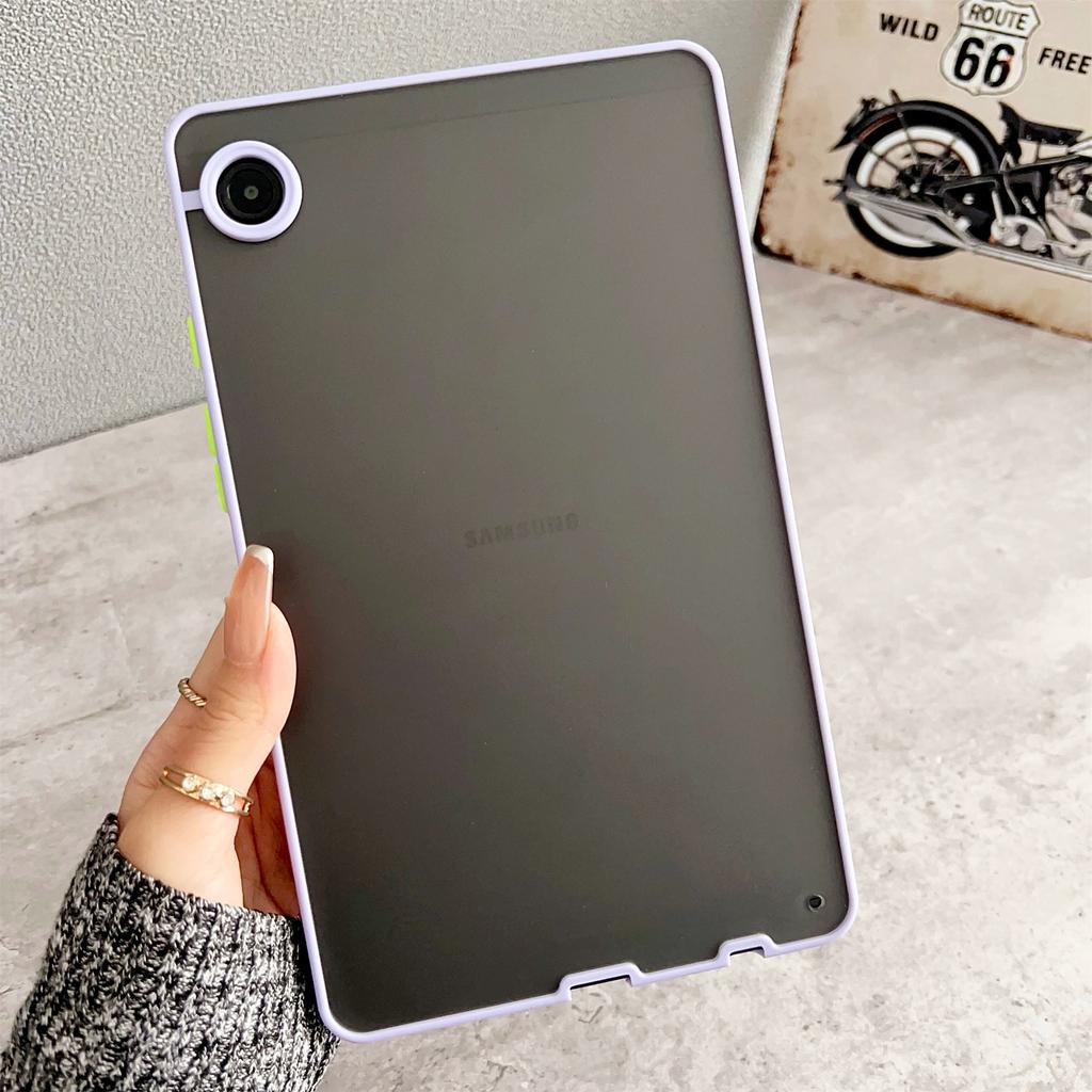 For Samsung Galaxy Tab A9 Case PC+TPU Anti-Scratch Tablet Cover Skin Touch Feeling