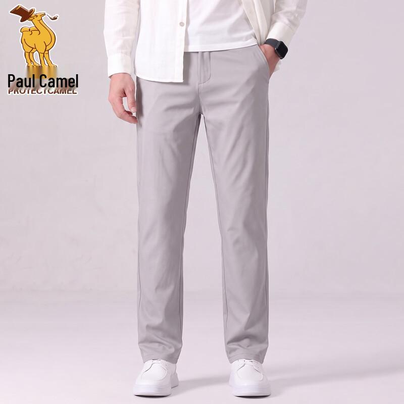 Paul Camel Men's Casual Business Straight Pants