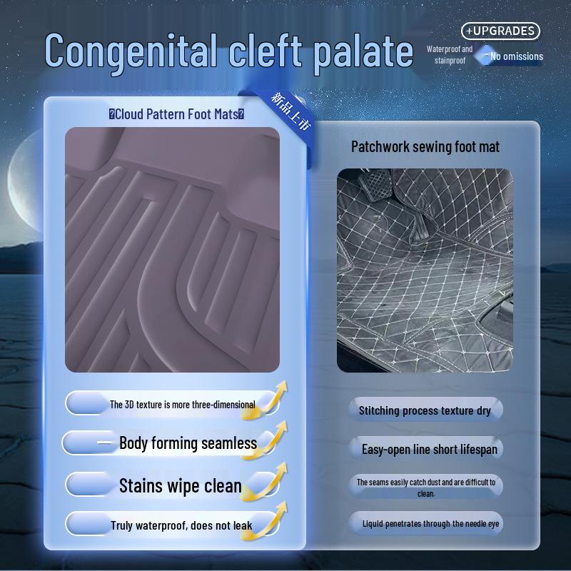 Eco-Friendly Double-Layer Leapmotor Lafa5 Floor Mats: Waterproof & Dustproof Car Interior Accessories